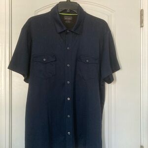 Performance button down